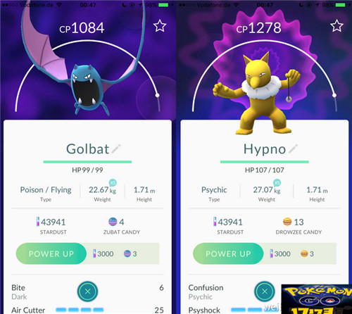 Pokemon Go精靈寶可夢Go新手精靈對比分析